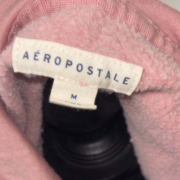 Aeropostale ladies Mauve Hoodie with Logo Sz Medium - Picture 7 of 7